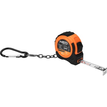 NEO TOOLS Мини рулетка за ключове 2 m x 13 mm, в кратки разфасовки от 24 бр. 67-200 (67-200)