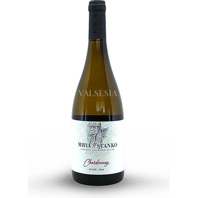 Mrva & Stanko Chardonnay 2024 14% 0,75 l (čistá fľaša)