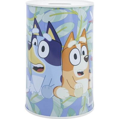 Kovová pokladnička Bluey – detská kasička na mince, 40945