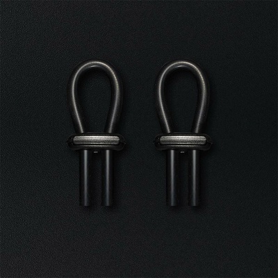Dungeon Lab Conductive Rubber Rings CR-M6 6 mm, sťahovacie slučky na penis a semenníky pre elektrosex