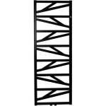 Rune Радиатор за кърпи за баня Rune Alva 1187x530 мм, сатенено черен (5940541332404)