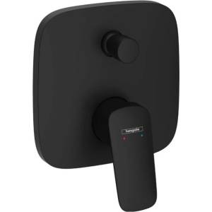 Hansgrohe Едноръкохватков смесител за душ Hansgrohe Logis, матово черен (71405670)