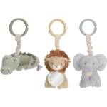 Little Dutch Сет от 3 активни играчки за закачане Little Dutch - Safari Friends (LD8320) - ozone