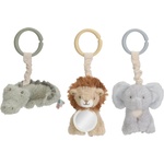 Little Dutch Сет от 3 активни играчки за закачане Little Dutch - Safari Friends (LD8320) - ozone