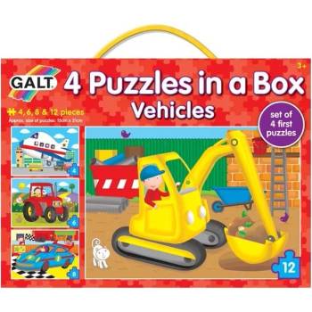 Image 1 of Galt Комплект от 4 пъзела Galt - Превозни средства (1004009)