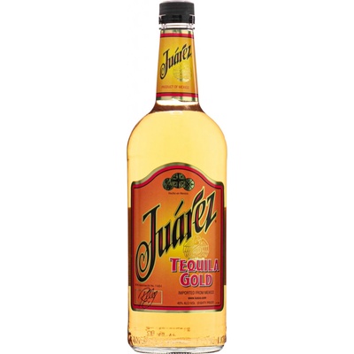 Juarez Gold Tequila 40% 1 l (čistá fľaša)