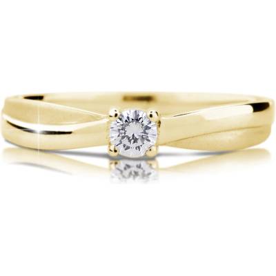 Cutie Jewellery gold dámský prsten Z6817 1906 ze zlata se zirkonem Žlutá