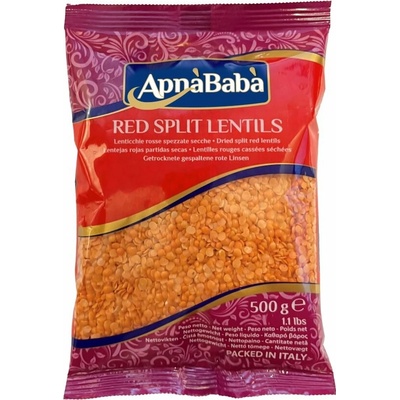 ApnaBaba Čočka Červená 0,5 kg
