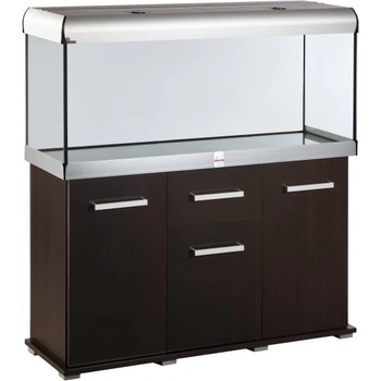 Diversa Solid LED akvarijní set rovný wenge 300 l