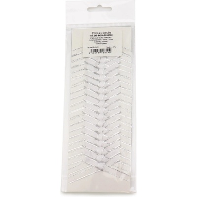 STUHA a. s. Dobruška Svatební mašličky taftové 20 ks bílé se stříbrnou – Zbozi.Blesk.cz