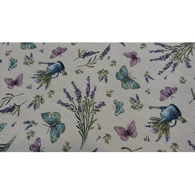 Gobelínová látka LAVANDER GARDEN SEEDS 1 šíře 280 cm