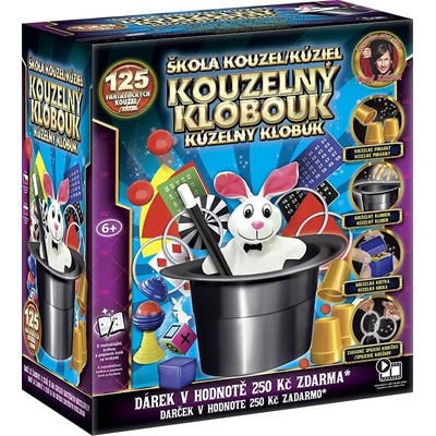 SPARKYS Škola kouzel: Kouzelný klobouk 125 kouzel a triků