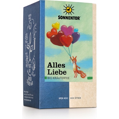 SONNENTOR Alles Liebe-Tee bio - 18 пакетчета чай