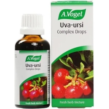 A. VOGEL Хранителна добавка за здрав уринарен тракт, A. Vogel Uva-Ursi Tincture with Bear & Echinacea For The Urinary System 50ml