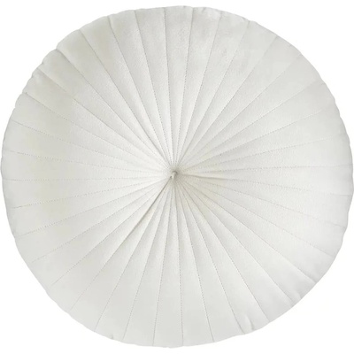 Catherine Lansfield Кадифена декоративна възглавница ø 40 cm Round Soft Touch - Catherine Lansfield (BD/57175/W/CU40/NT)