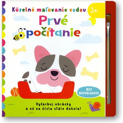 Kúzelné maľovanie vodou Prvé počítanie