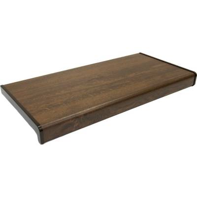 Deokork Vnitřní plastový parapet obyčejná ekonomická fólie 50x500 mm Ořech EKONOMY
