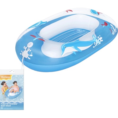 Bestway Dětský nafukovací člun 102x69 cm modrý