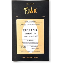 FJAK Sjokolade 70% TANZANIE WOMEN'S LOT 60 g