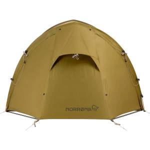 Norrøna Триместна палатка Norrøna Femund 4-Season Tunnel Tent 3P 3-person tent - Olive Drab - размер One Size (521-0738-0211) Палатка
