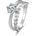 Silenti Jewelry Сребърен пръстен "Разграниченост" - 10 - 62 мм (19.7мм диам. )