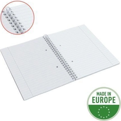 ESSELTE Spirálový sešit Colour Breeze modrý A5 linkovaný