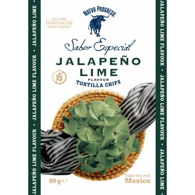 SABOR ESPECIAL Tortilla Chips Jalapeno Lime 90 g