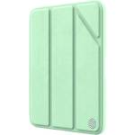 Nillkin Bevel Leather Case - кожен кейс и поставка с отделение за Apple Pencil за iPad mini 6 (2021) (зелен)