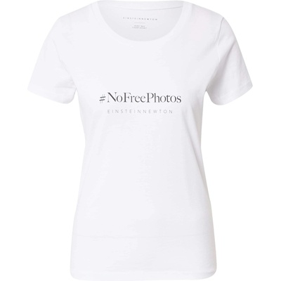 Einstein & newton Тениска 'Free Photos' бяло, размер L
