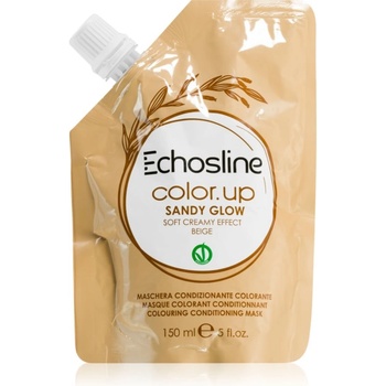 Echosline Color Up Възстановяваща цветна маска с подхранващ ефект цвят Sandy Glow 150ml