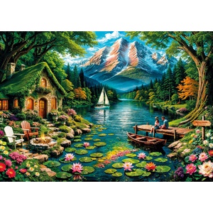 KS Games - Puzzle Reflections of Peace - 1 000 piese