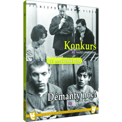 Konkurs + démanty noci DVD