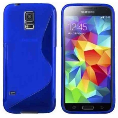Samsung Силиконов калъф за Samsung Galaxy S5 G900 син
