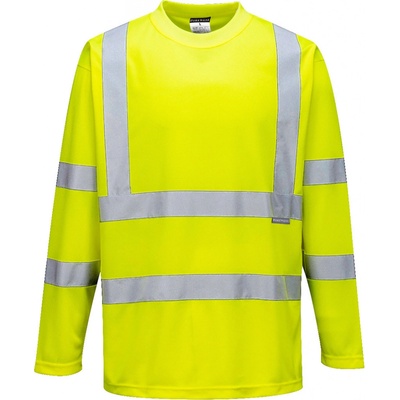 Portwest HI-VIS POLYESTER S178/ Reflexné funkčné tričko dl. rukáv HV žltá XXL