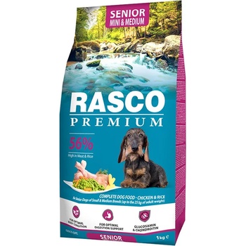 Rasco PREMIUM Senior Mini & Medium 1 кг