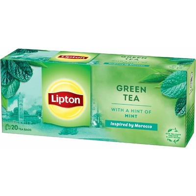 Lipton zelený čaj Mäta 20 sáčkov 26 g
