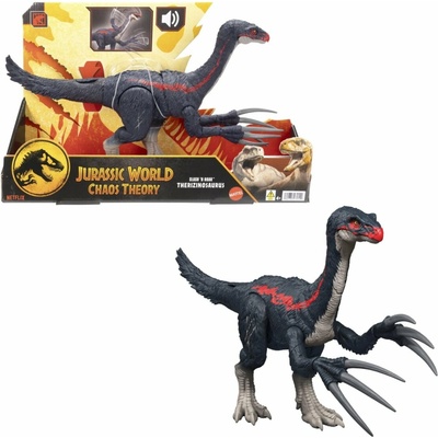 Mattel Jurassic World Ryčiaci Therizinosaurus