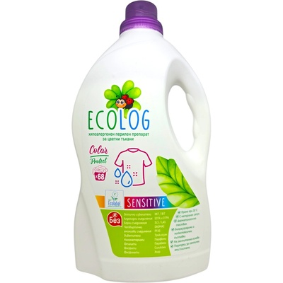 Ecolog хипоалергенен перилен препарат, 3200мл, 68 пранета, Цветно пране