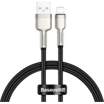 Baseus Кабел за данни USB към Lightning 2.4A 2.4A, 2m - Baseus Cafule (CALJK-B01) - черен