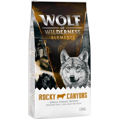 Wolf of Wilderness Sensitive "Rocky Canyons“ hovädzie 12 kg