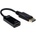 Roline Адаптер Roline 12.99. 3139, от DisplayPort(м) към HDMI(ж), 0.15m, черен