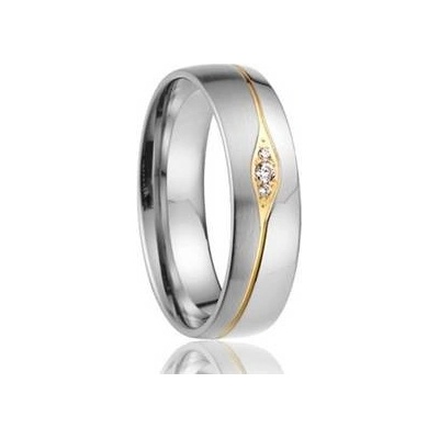 7AE AN1019 Dámský snubní se zirkony