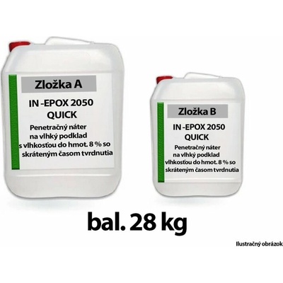 IN-EPOX 2050 QUICK zrýchlená epoxidová penetrácia 28kg