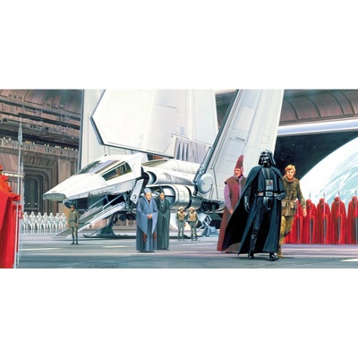 Komar Vlies.fototapeta Star Wars Classic RMQ Death Star Shuttle Dock rozměry 500 x 250cm