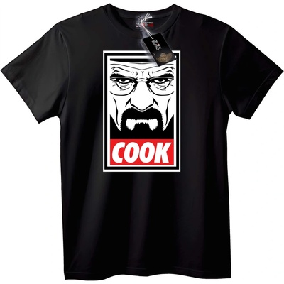 NOONEBRAND Тениска Breaking Bad Готвач - 2XL, White