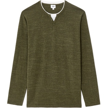 Celio Пуловер Gelano henley Celio | Zelen | МЪЖЕ | L