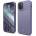 elago Cushion Case - удароустойчив силиконов (TPU) калъф за iPhone 12, iPhone 12 Pro (лилав)