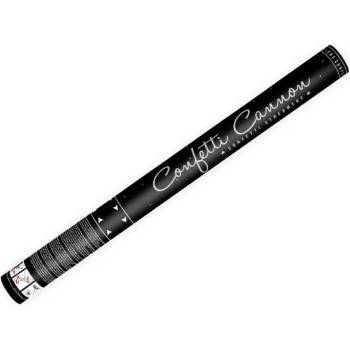 Image 1 of PartyDeco Конфети с въздух под налягане - сребърни ленти 60 см