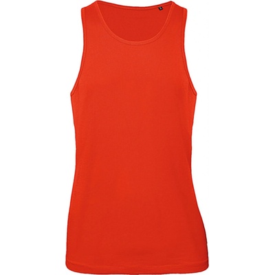 B&C Organic Inspire tank T Men Ohnivá červené