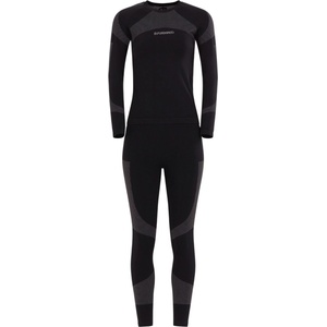 FUNDANGO Seamless baselayer set черно, сиво m/l (2blah05-890)